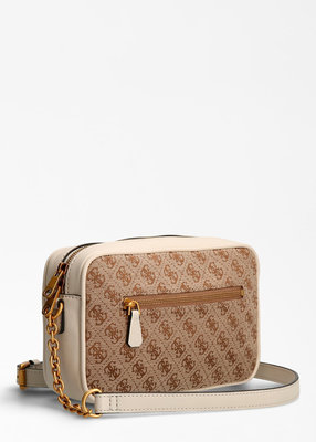 Módní Aviana crossbody, Hnědá, Krémová barva, 2022