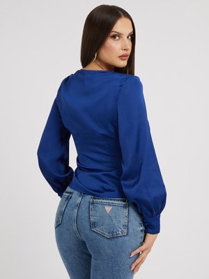 Lovisa halenka – GUESS, Modrá barva Ženy