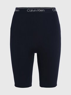 Knit Biker šortky Černá barva Ženy