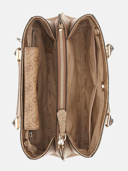 Módní Noelle kabelka, Béžová barva, 2023