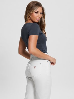 4G Logo triko – GUESS, Modrá, Navy barva Ženy