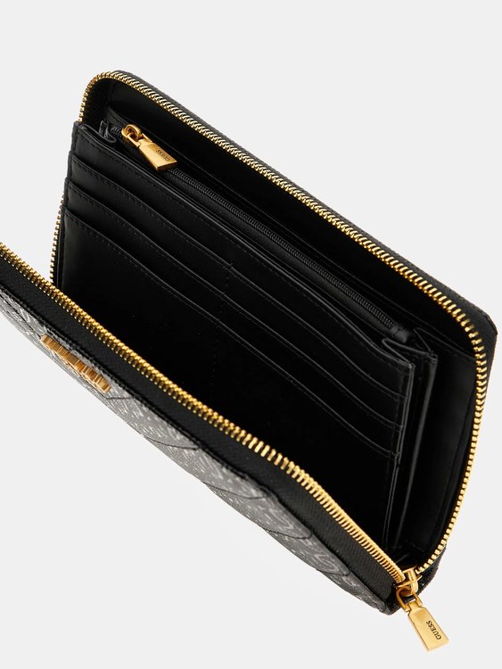 Jania velká peněženka – GUESS, Černá barva Ženy