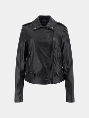 New Monica Embossed bunda – GUESS, Černá barva Ženy