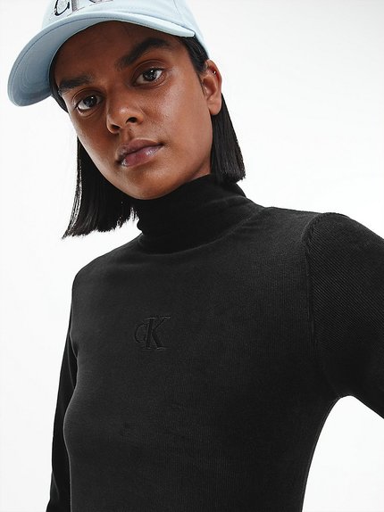 Módní J20J217694-BEH šaty l/s, 2022