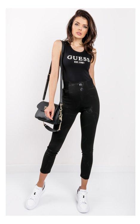 Legíny – Guess, Černá barva Ženy