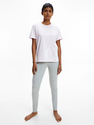 CK One tričko na spaní Růžová barva Ženy