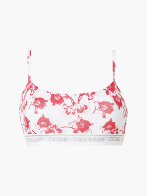 Luxusní CK One bralette, Bílá, Růžová barva, S, M, L