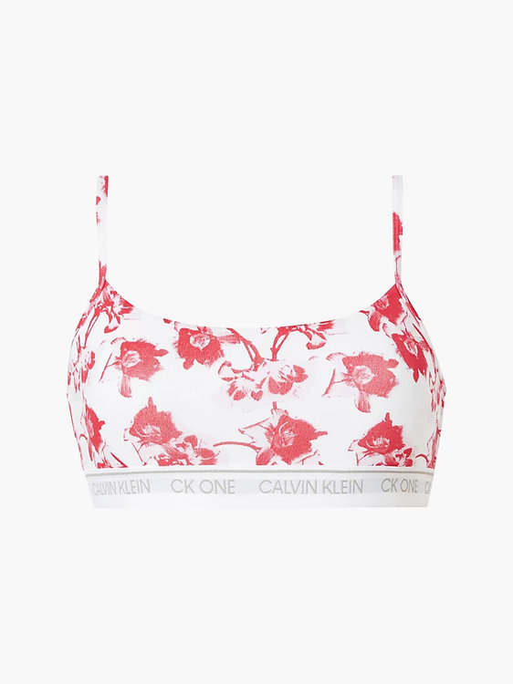 Luxusní CK One bralette, Bílá, Růžová barva, S, M, L