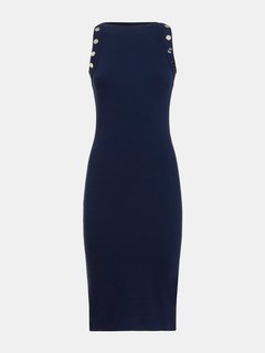 Irene šaty Modrá, Navy barva Ženy