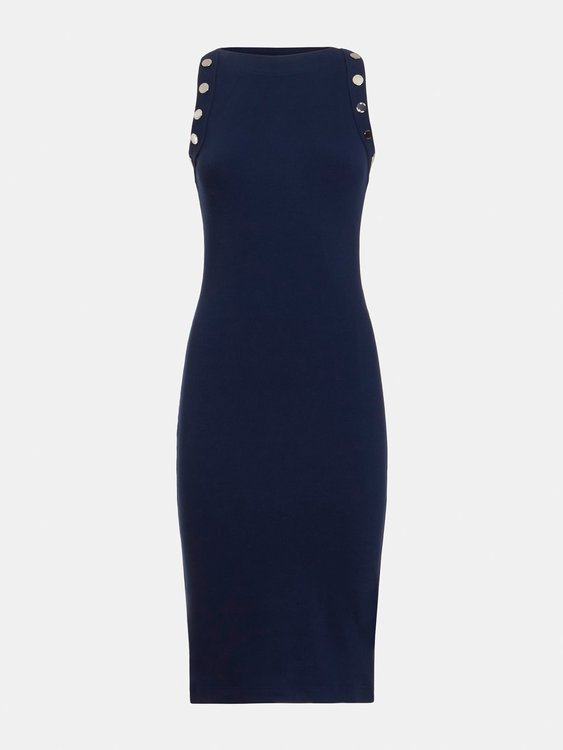 Irene šaty Modrá, Navy barva Ženy