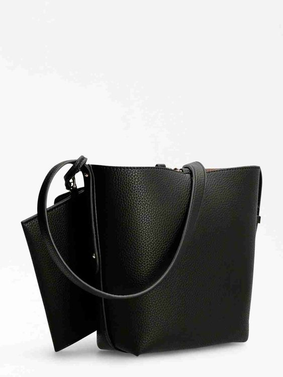 Luxusní Brenton kabelka, Černá barva, T/U/1 1