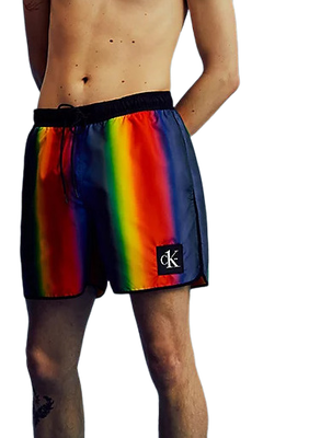 Módní KM0KM00749-0JG plavky MEDIUM RUNNER-PRINT, 2022