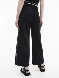 Logo tape tepláky Černá barva Ženy