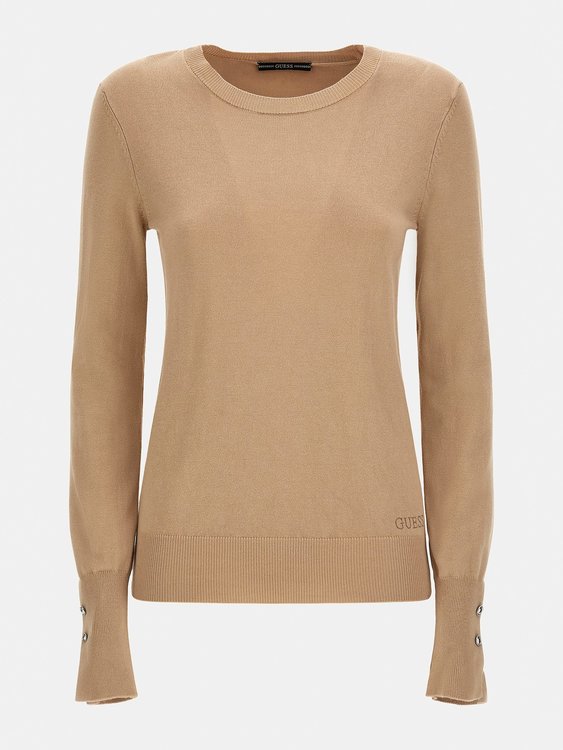 Luxusní Elinor svetr, Béžová barva, XS, S, M, L, XL