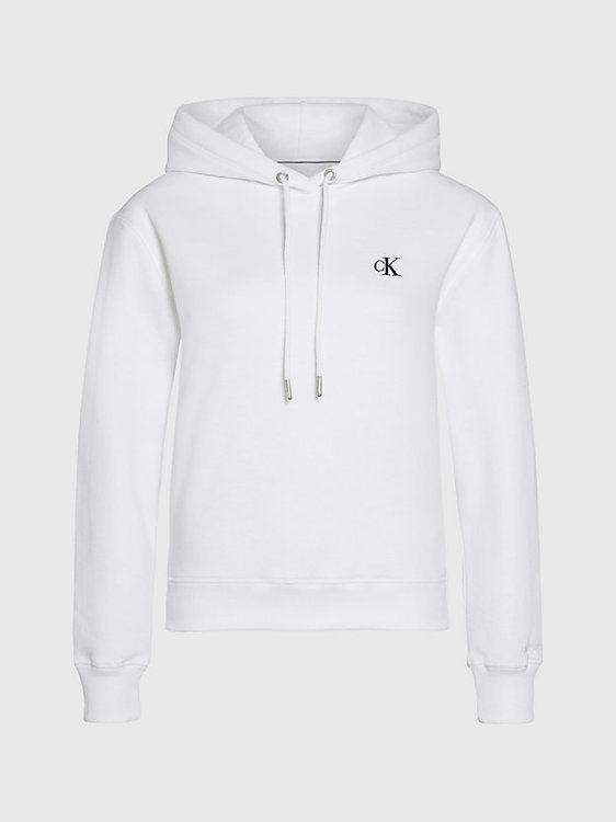 Embroidery mikina Bílá barva Ženy