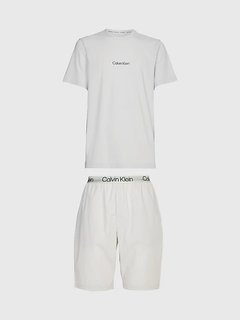 Modern Structure pyžamový set Bílá, Šedá barva Muži