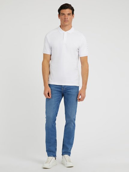 Módní Angels jeany, Modrá barva, 2023