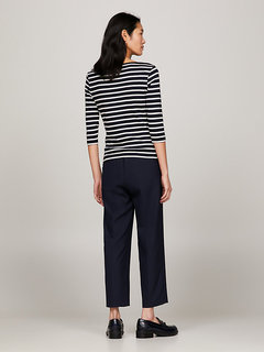 Luxusní New Cody Slim triko, Bílá, Modrá barva, S, M