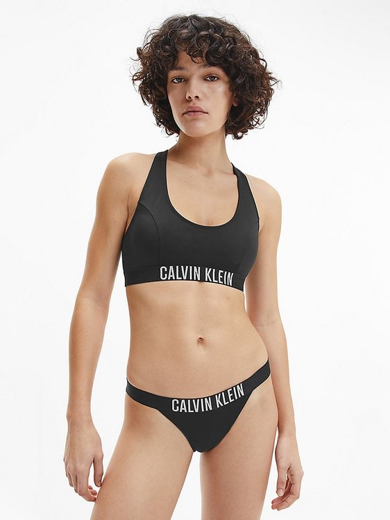 KW0KW01727-BEH plavky BRAZILIAN – Calvin Klein Swimwear Ženy