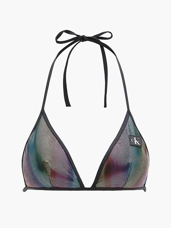 Calvin Klein Swimwear – KW0KW01840-0GK plavky TRIANGLE-RP-PRINT