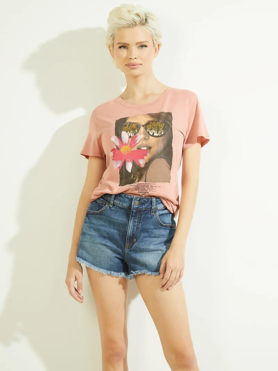 Songwriter triko Růžová barva Ženy