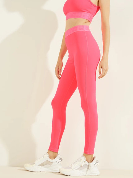 Guess, Růžová barva Aileen legíny