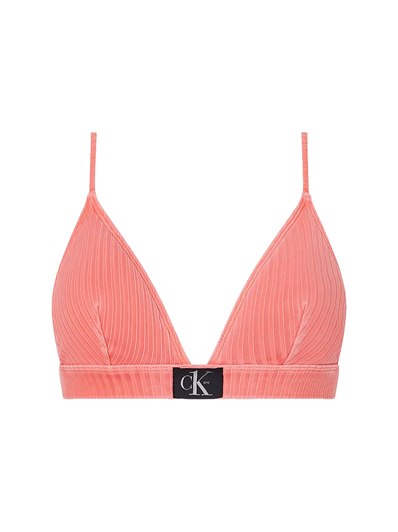 Calvin Klein Swimwear – Authentic plavky - Horní díl, Růžová barva