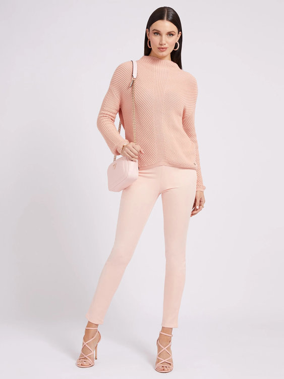 Luxusní Elise svetr, Růžová barva, XS, S, M