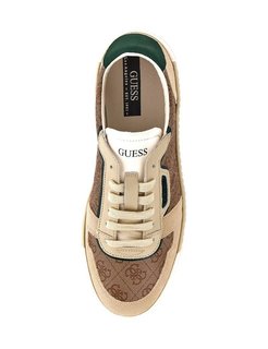 Luxusní Strave Vintage tenisky, Béžová, Zelená barva, 42, 43