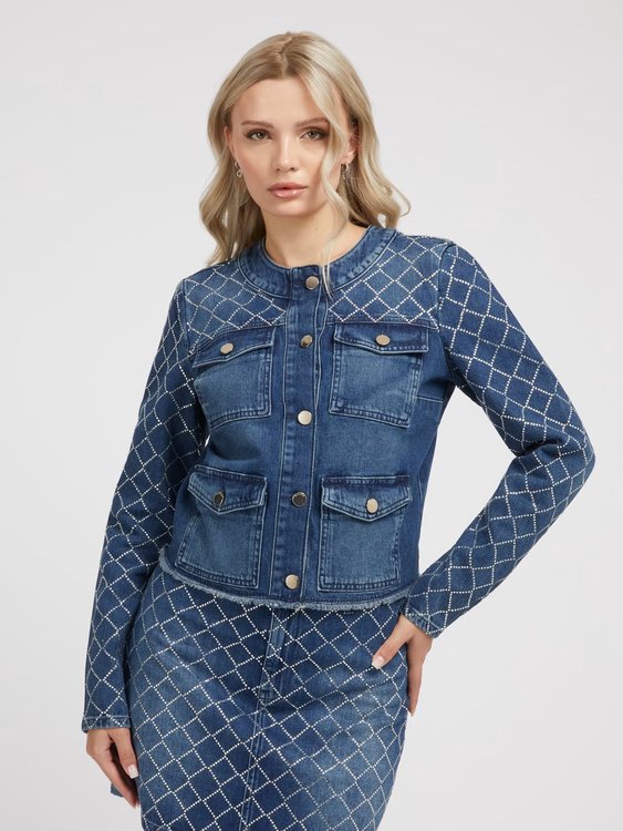 GUESS – Larissa bunda, Modrá barva