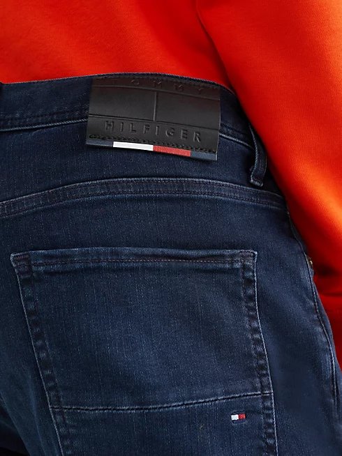 Luxusní Core Slim Bleecker Iowa jeany, Modrá barva, 32/32, 34/32