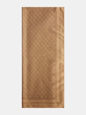 GUESS – Vezzola šála, Hnědá barva