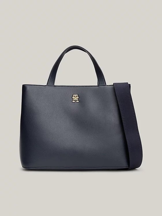 Tommy Hilfiger – TH Essential kabelka, Modrá barva