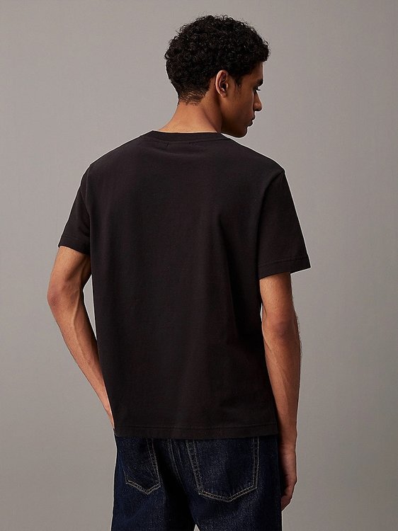 Chenille Monol triko – Calvin Klein Jeans, Černá barva Muži