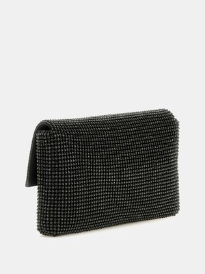 Zalina Flap psaníčko – GUESS, Černá barva Ženy