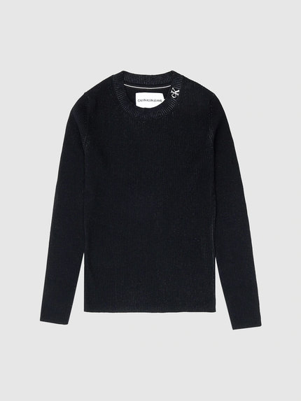 Módní Ck Svetr, Černá barva, 2021, 2020