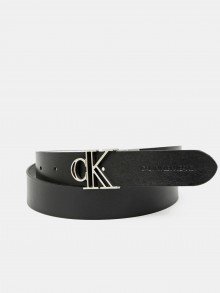 Calvin Klein Jeans – Oboustranný pásek, Bílá, Černá barva