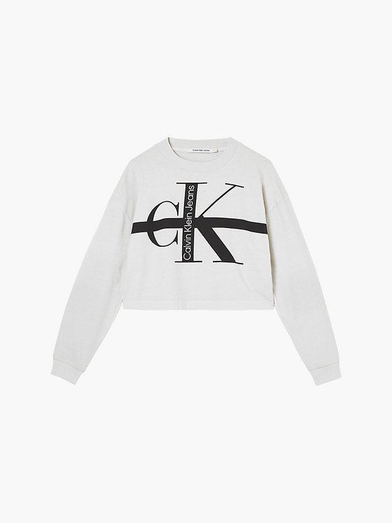 Monolog washed mikina Krémová barva Ženy