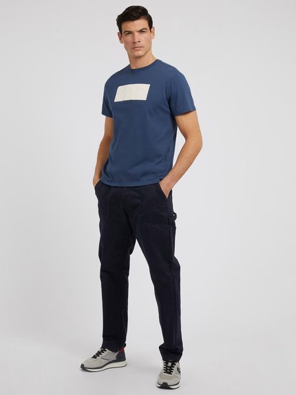 Módní Est. 1981 triko, Modrá barva, 2023