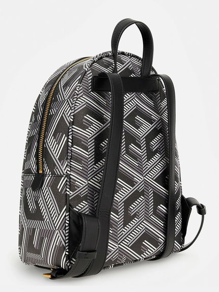 Módní Vikky batoh, Šedá barva, 2023