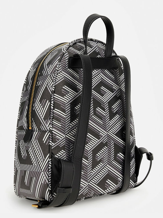 Módní Vikky batoh, Šedá barva, 2023