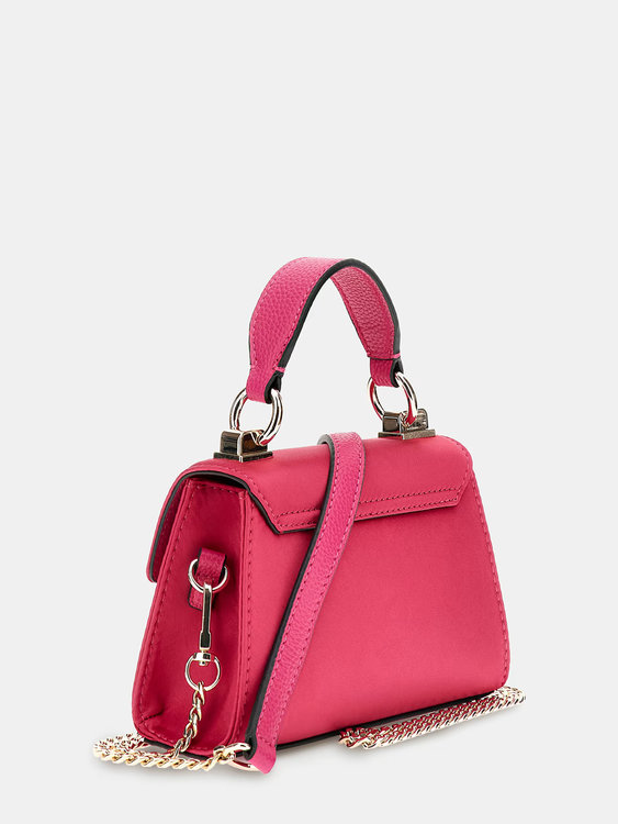 Velina kabelka – GUESS, Růžová barva Ženy