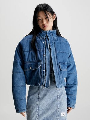Calvin Klein Jeans – Light Denim bunda, Modrá barva