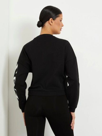 Módní Giulia mikina, Černá barva, 2024