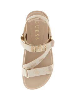 Luxusní FLJFTTFAL03-CREAM KLÍNOVÉ SANDÁLY, 37, 38, 39