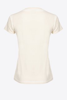 Kiss logo triko – Pinko, Bílá barva Ženy, Ženy