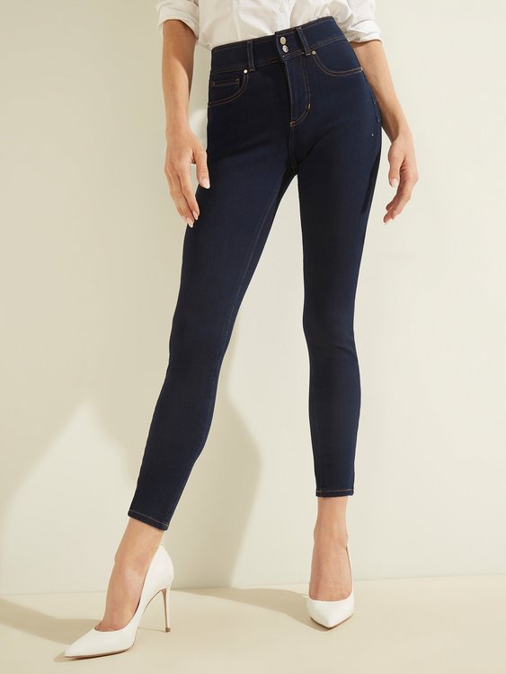 Guess – Jeans Shape Up, Modrá barva