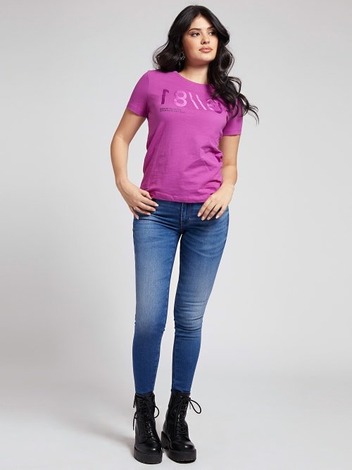 Super Stretch jeans – Guess, Modrá barva Ženy, Ženy