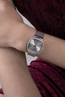 Luxusní GW0354L1-Silver Tone HODINKY, UNI 1