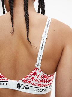 Luxusní CK One braletka, Bílá, Červená barva, S, M, L, XL